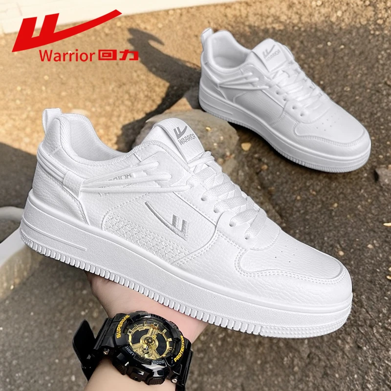 回力男鞋空军一号小白鞋2025春季情侣透气百搭增高休闲板鞋子男款