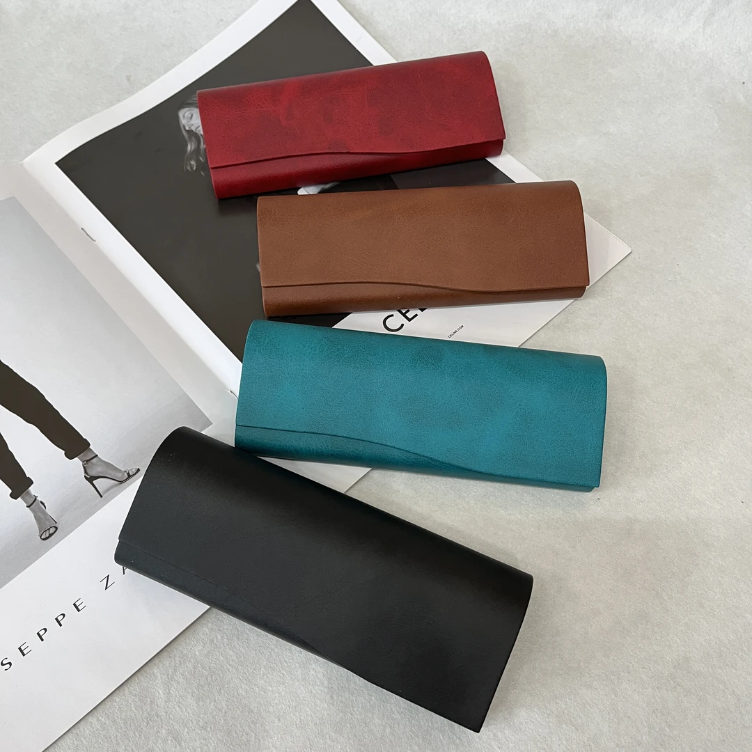 源头工厂暴龙款高级感ins风便携眼镜盒男女近视镜收纳盒