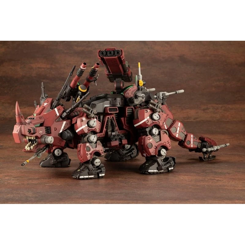 【现货】寿屋索斯兽系列 红色三角龙 Marking Plus Ver拼装模型