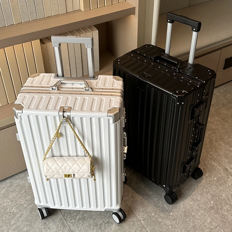 旅行行李箱女学生登机行李箱密码箱男女拉杆箱加厚大容量结实耐用
