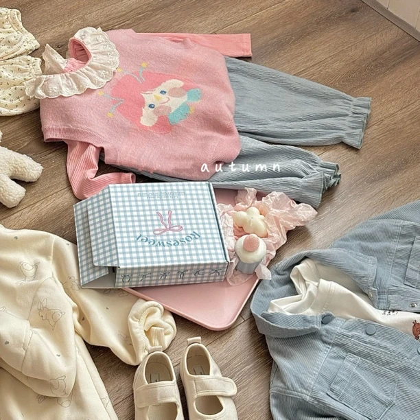 巨划算芒果盒子上衣裤子套装