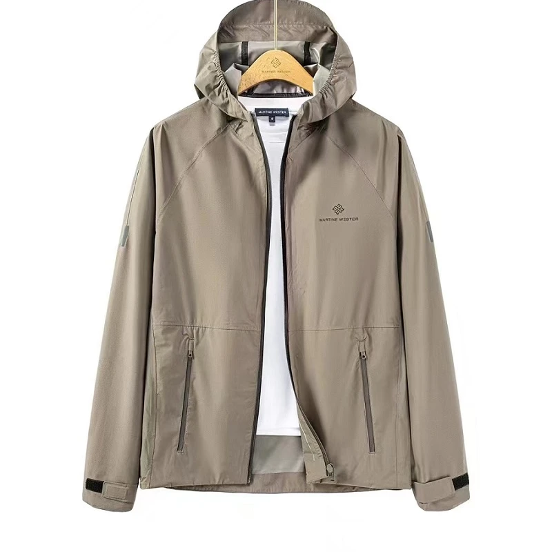 【密可柔溯源】MARTINE WESTER精选MICROFT连帽舒适覆膜连帽外套