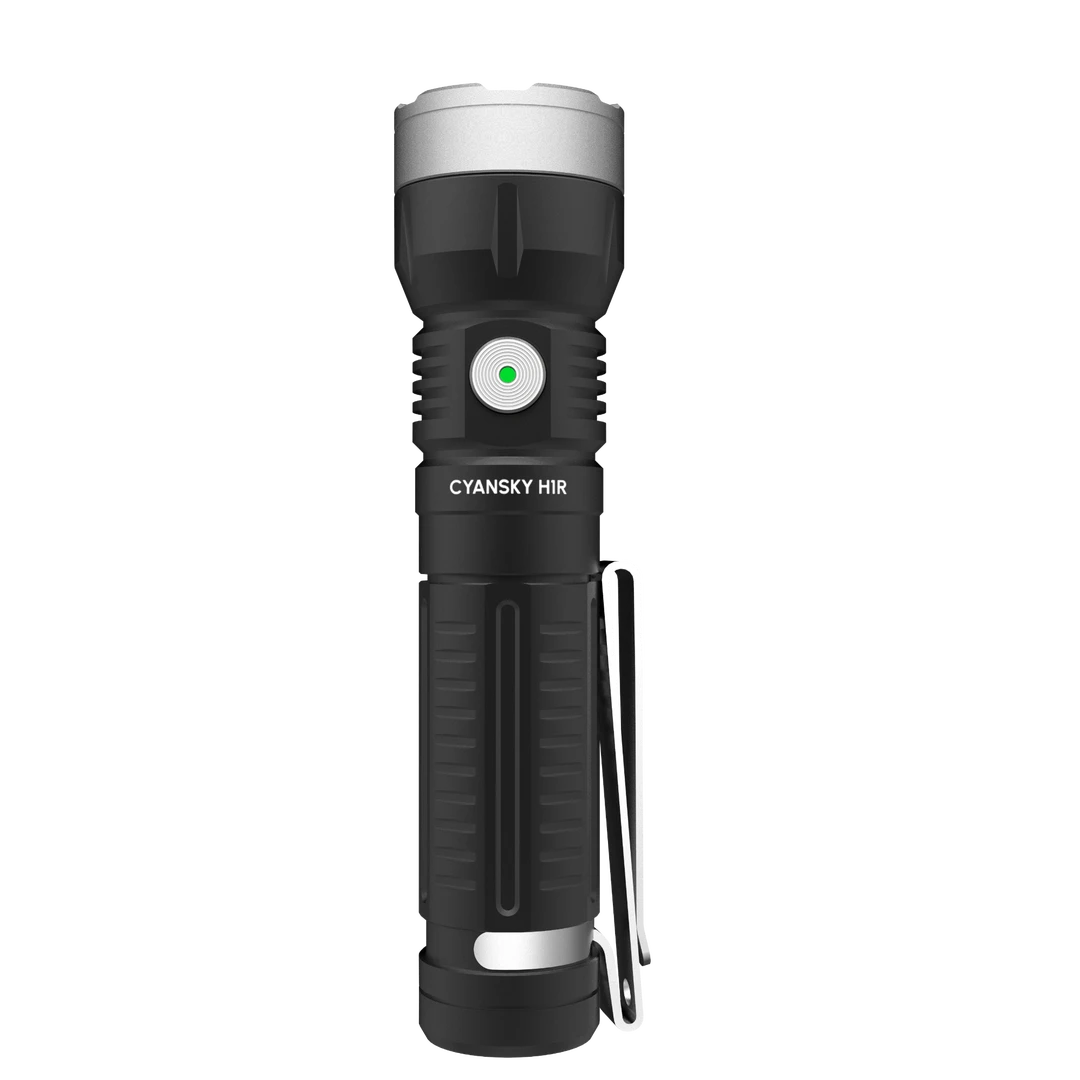 CYANSKYH1R LED高亮多功能充电迷你远射强光手电14500电池带磁吸