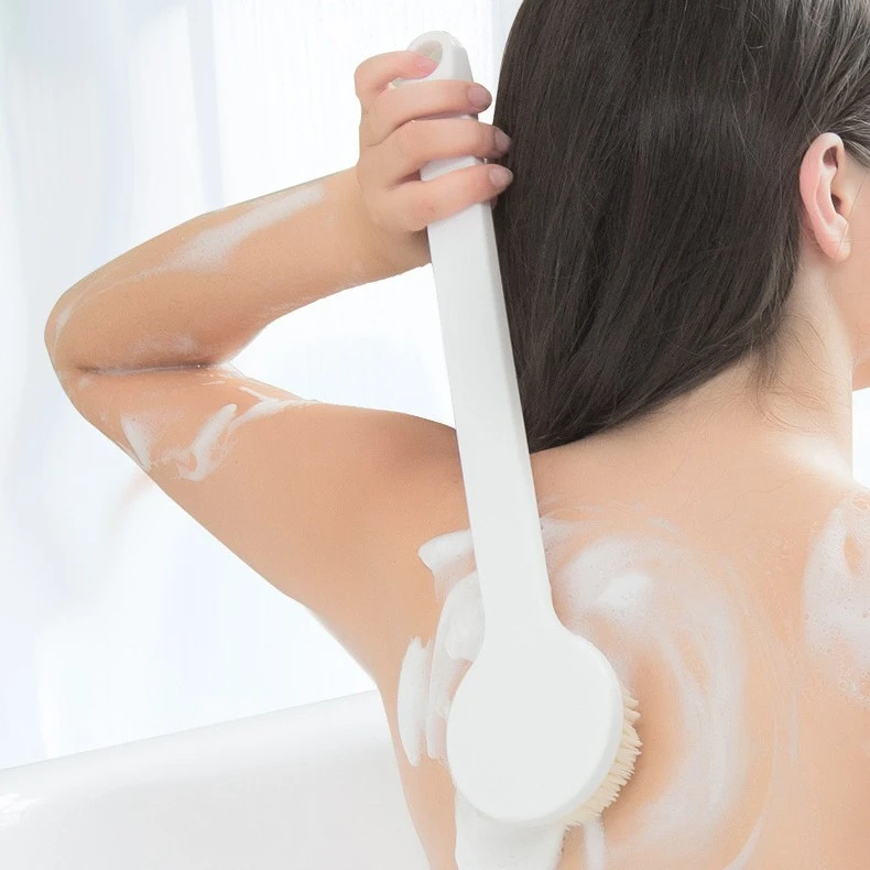 【新疆包邮】洗澡刷软毛长柄不求人清洁搓背神器