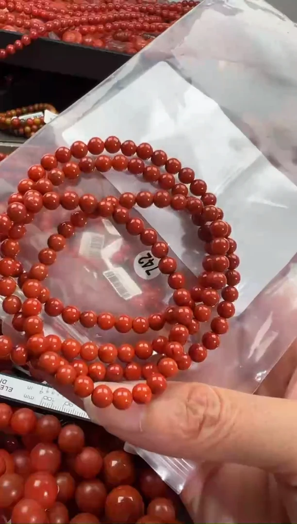 【闪购商品】南红玛瑙手链未镶嵌5