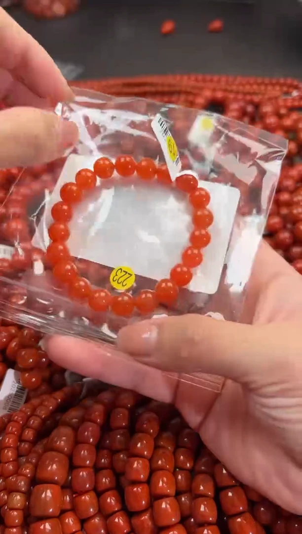 【闪购商品】南红玛瑙手链未镶嵌9
