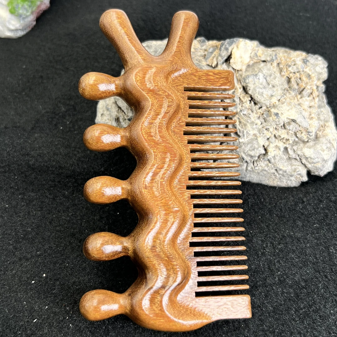 K14金丝檀梳子（多样性发）