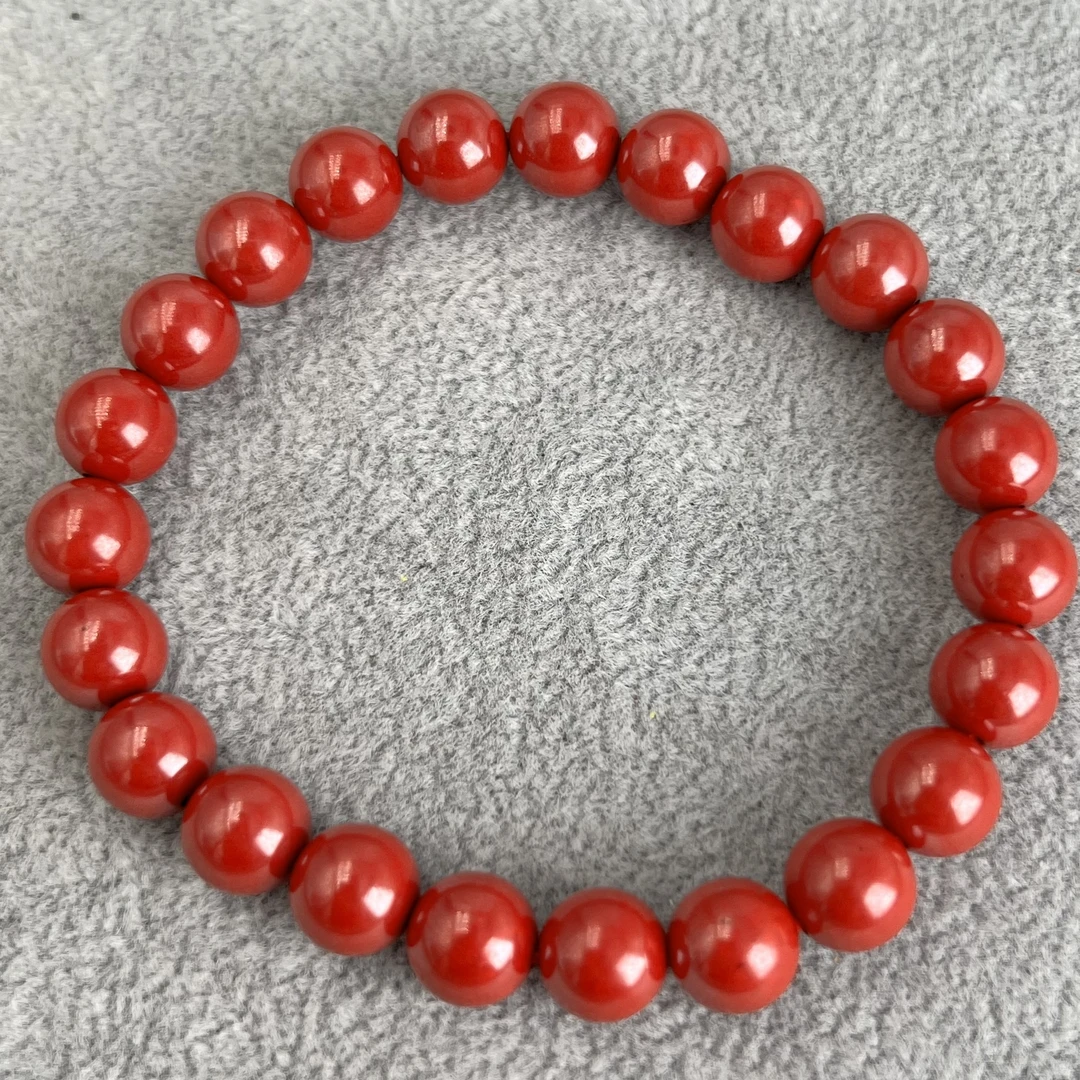 含辰砂工艺品J84朱砂手串 8mm