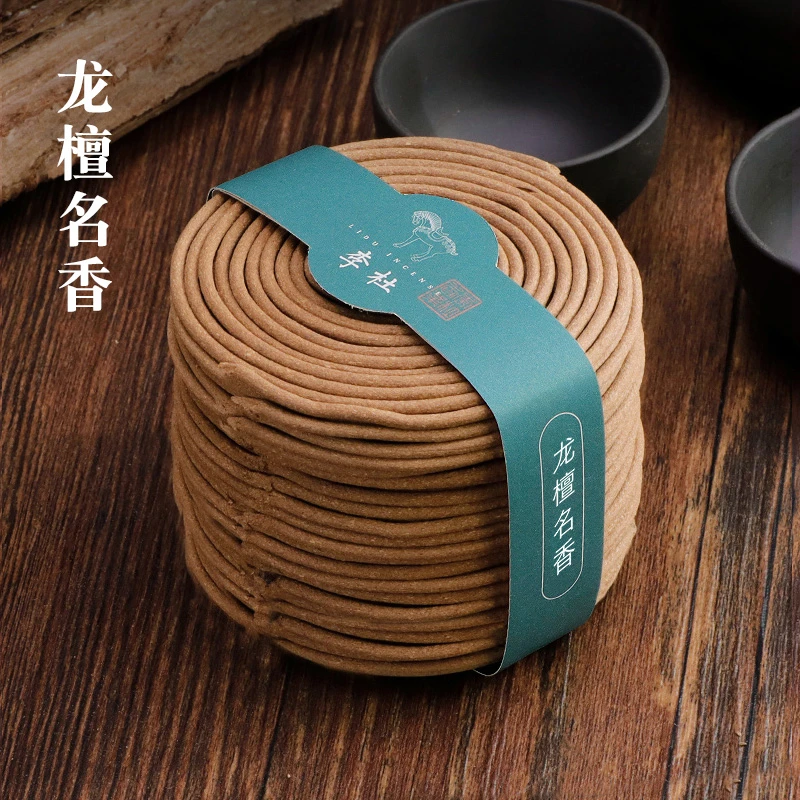 李杜【龙檀名香】4小时200片室内家用盘香熏香
