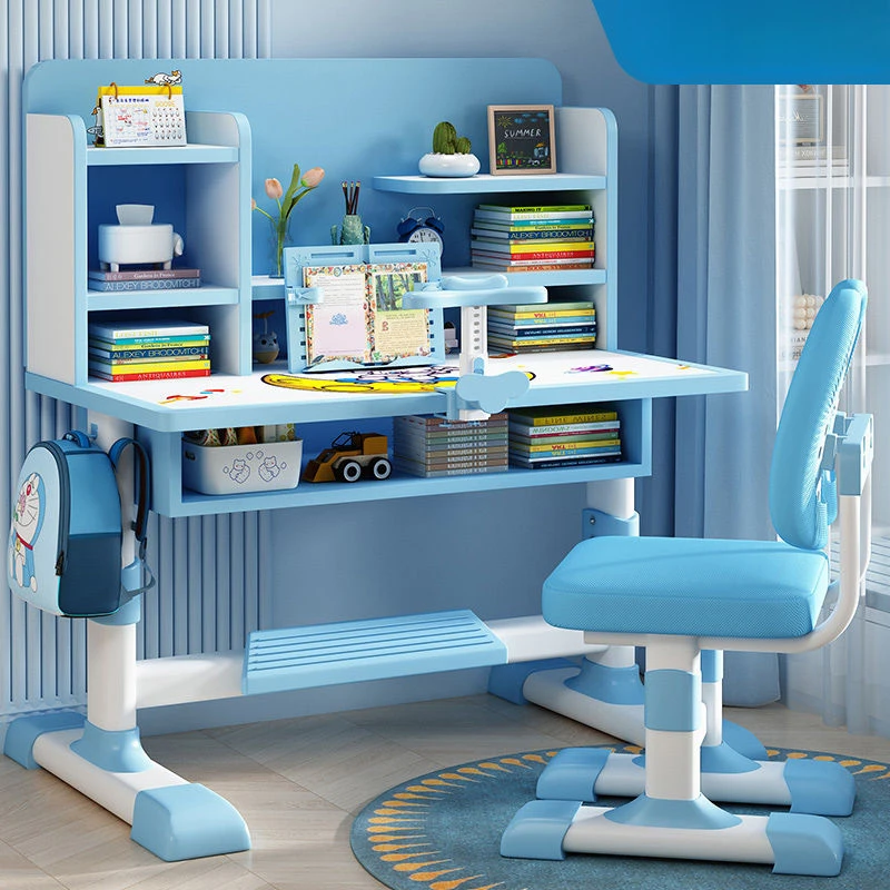 儿童学习桌家用书桌小学生写字台桌椅套装写作业课桌椅组合可升降