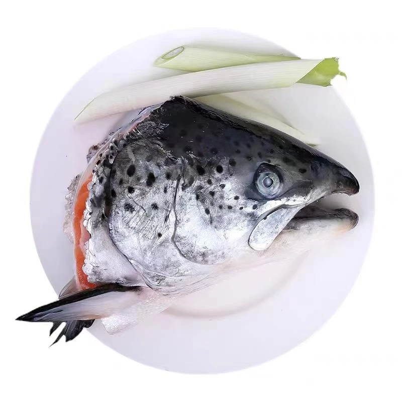 三文鱼鱼头碎肉新鲜冷冻发货（冷链）连云港发货