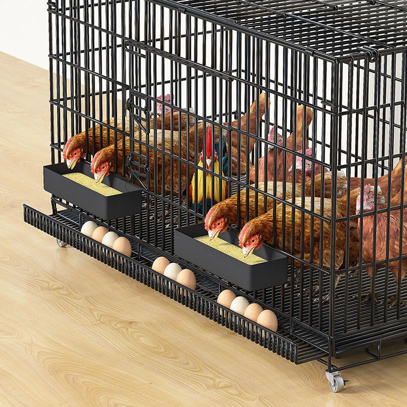天雪纳鸡笼子家用小号大号特大号室内阳台折叠养殖笼鸡小兔子笼子