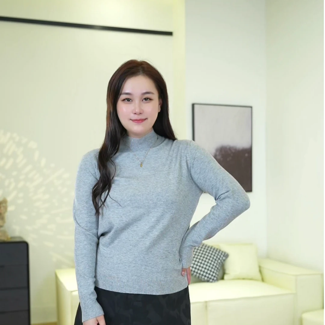 瀚麒定制 微胖大码女装正肩显瘦洋气内搭打底衫上衣潮秋冬新款