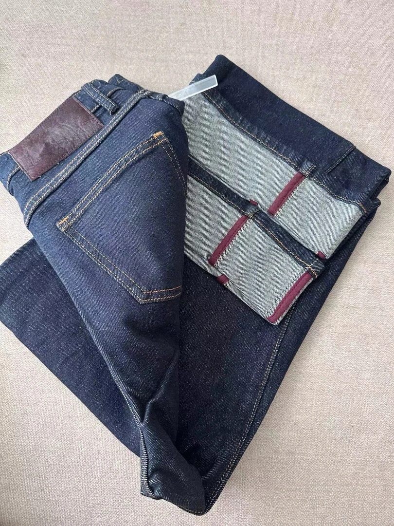 SU【416】86花 素素 MWMA超爆普洗深蓝单宁色显瘦九分阔腿裤花~