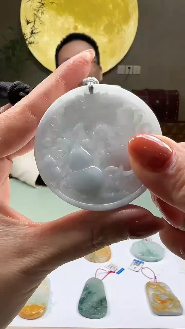 【闪购商品】翡翠颈饰未镶嵌ML@@LD1222H019