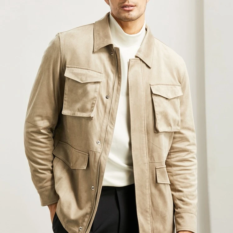 【孤品破价福利】旅行者夹棉易打理男士商务休闲工装夹克外套