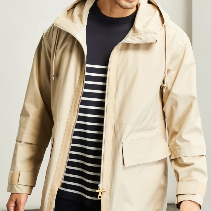 【孤品破价福利】重工工艺抗皱易打理面料夹克外套休闲风衣男装工装