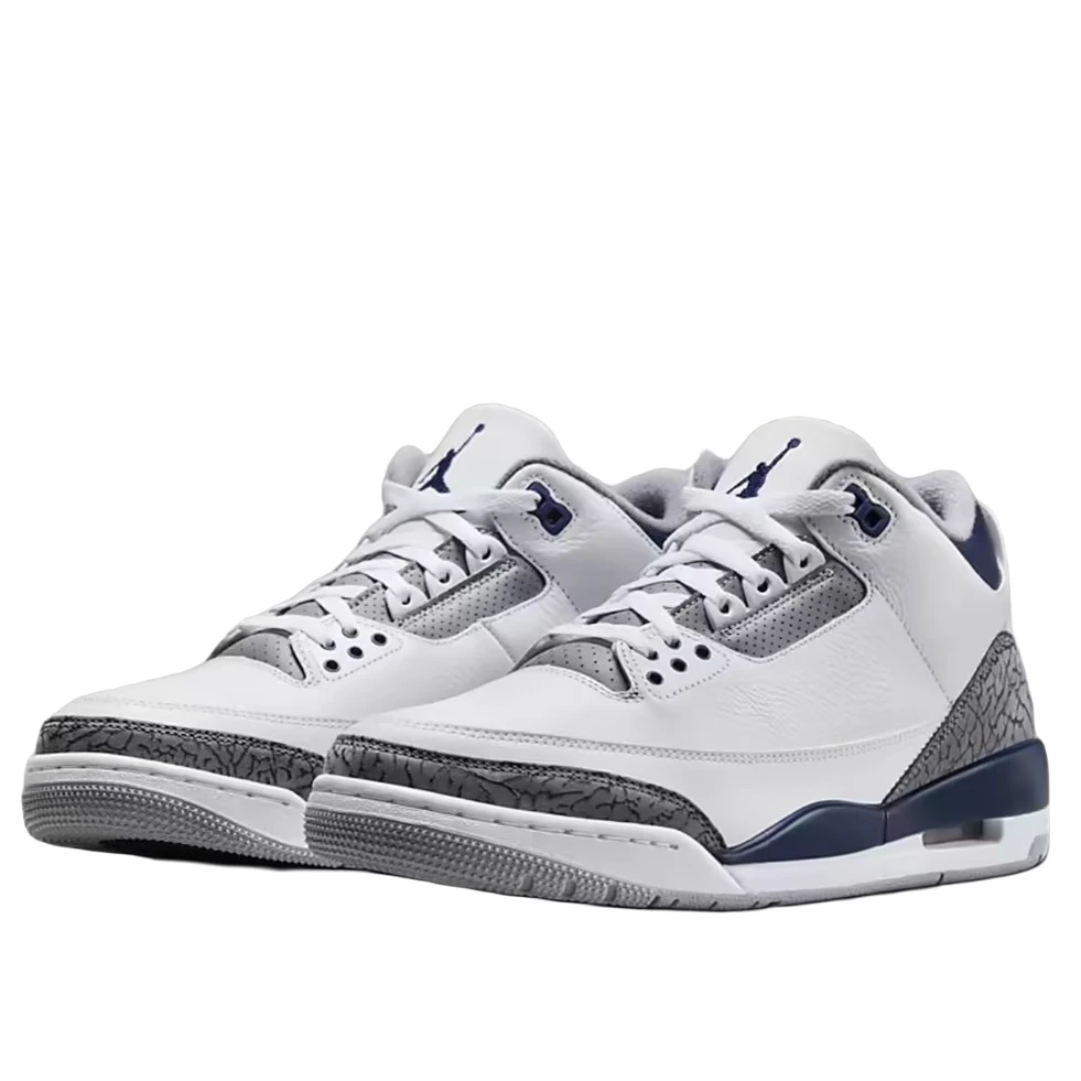 Nike/耐克男子复古午夜蓝AJ3 Retro乔丹运动篮球鞋 CT8532-140
