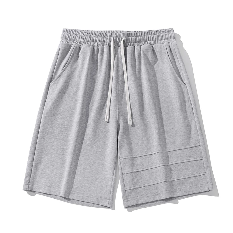 男士运动直筒百搭夏季薄款宽松潮流情侣休闲男短裤外穿港风纯色