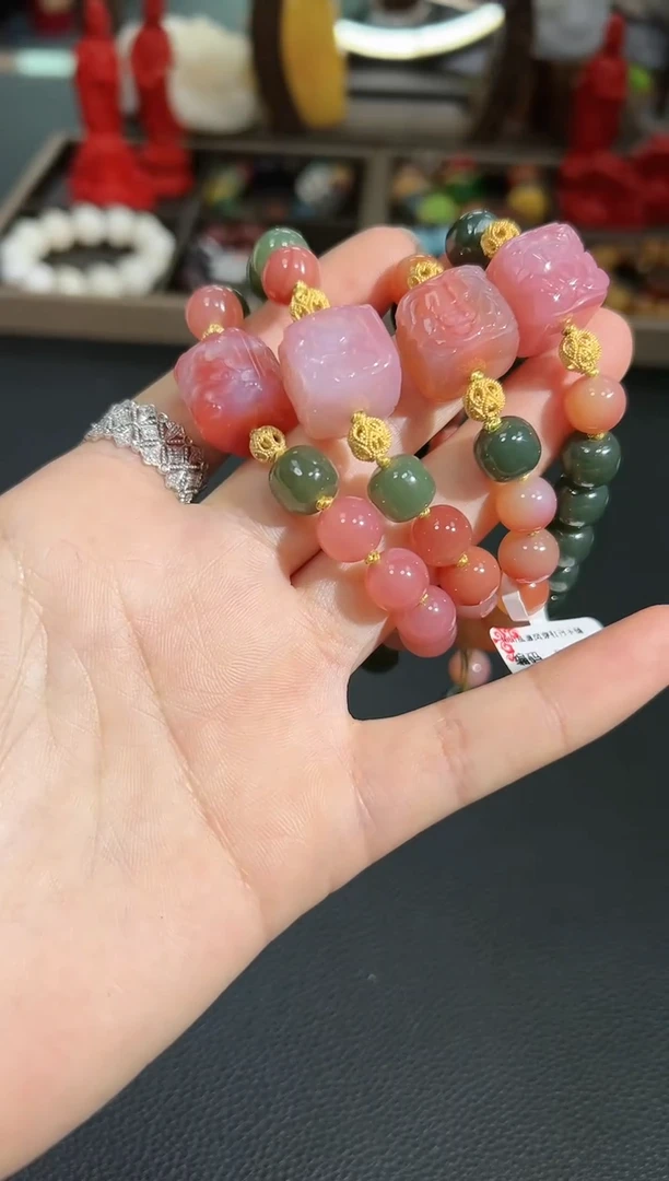 【闪购商品】和田玉手链未镶嵌 B3182 多样性一件发货