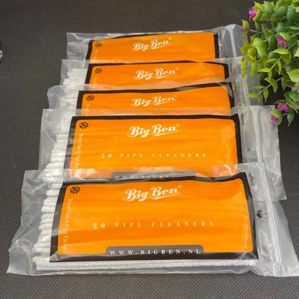 烟斗通条50根/5包装纯棉 荷兰大班专业清理清洁烟斗烟道烟斗烟具