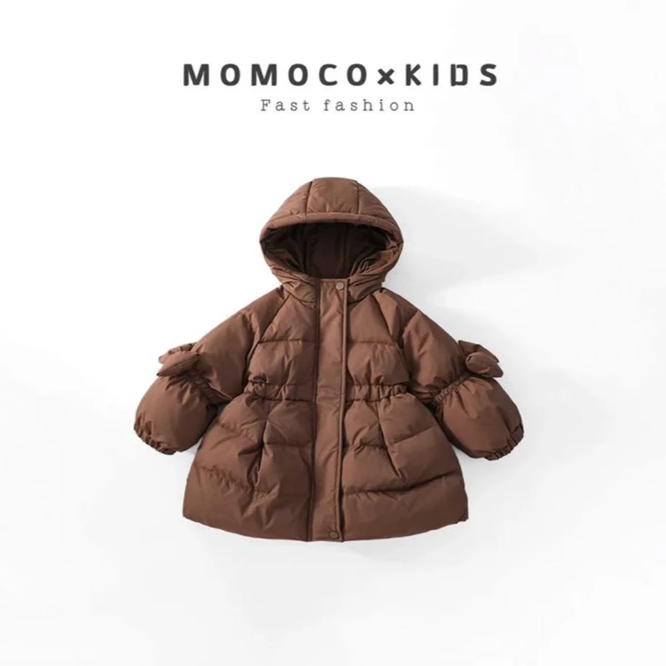 MOMOCO冬季女童时尚羽绒服外套75830102018