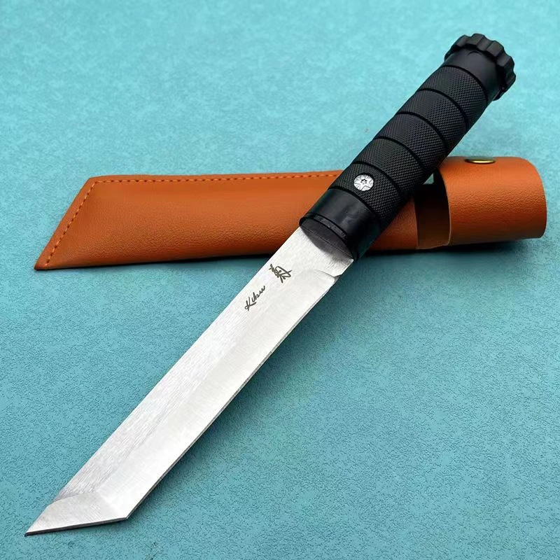 华凡露营吃肉小刀牛排刀高硬度水果刀户外多功能刀具家用小刀长款