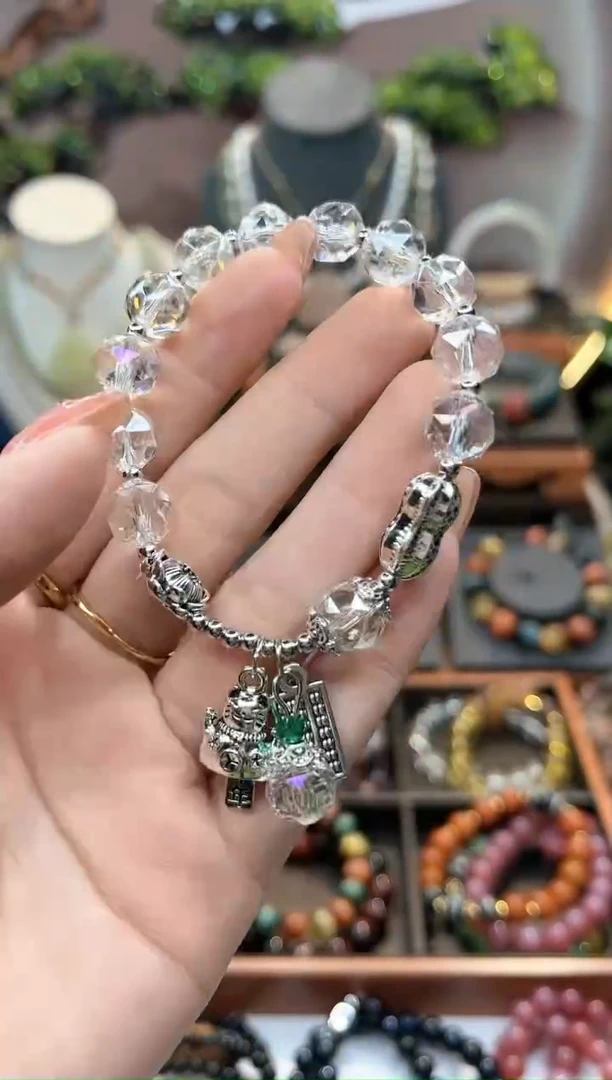 【闪购商品】水晶手链未镶嵌水晶手链1