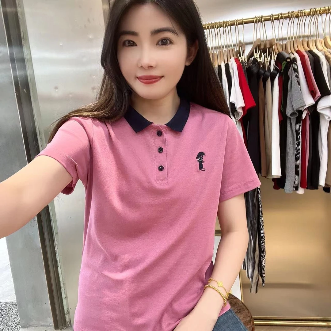 小猫正肩瘦版T恤241298