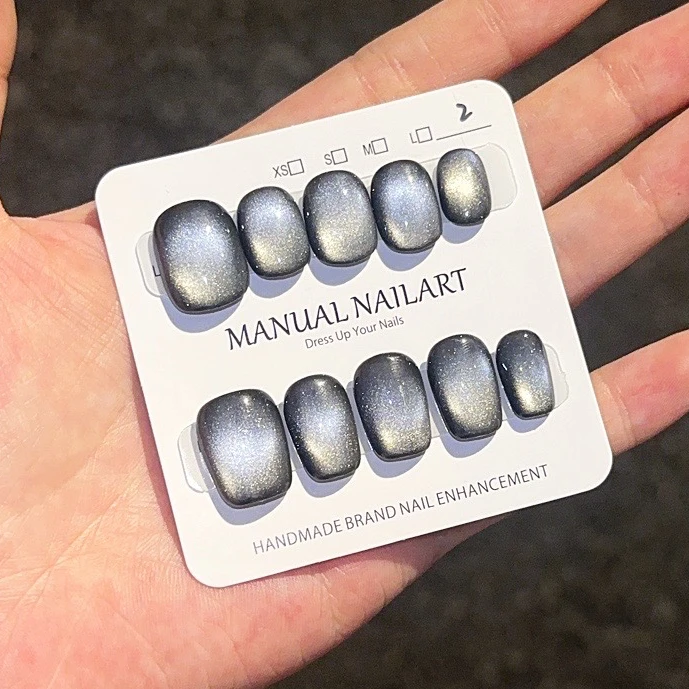 【黑曜石】纯手工 轻奢设计纯手工穿戴甲