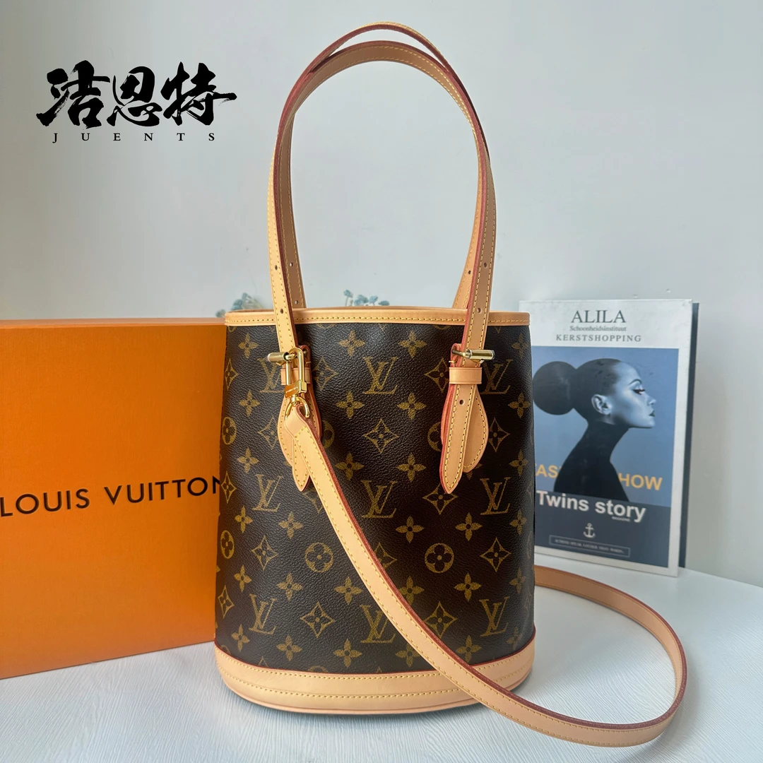 95新 LouisVuitton/路易威登 热销中古lv小水桶包包复古百搭/换皮