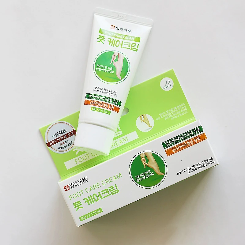 一洋药品韩国进口脚部护理霜60g保湿