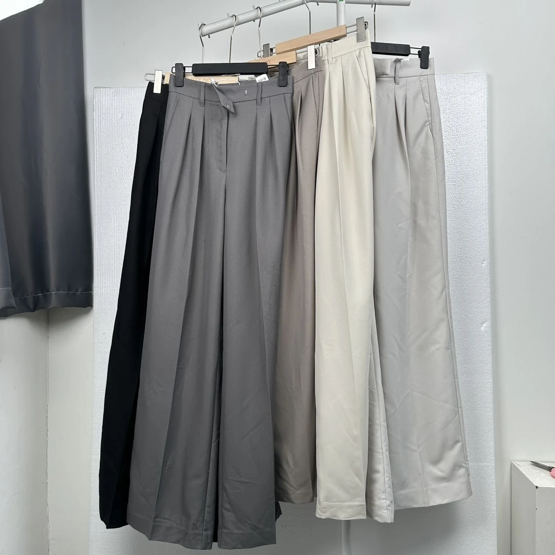 703裤子女装直筒时尚休闲百搭夏季长裤气质运动直筒时尚休闲