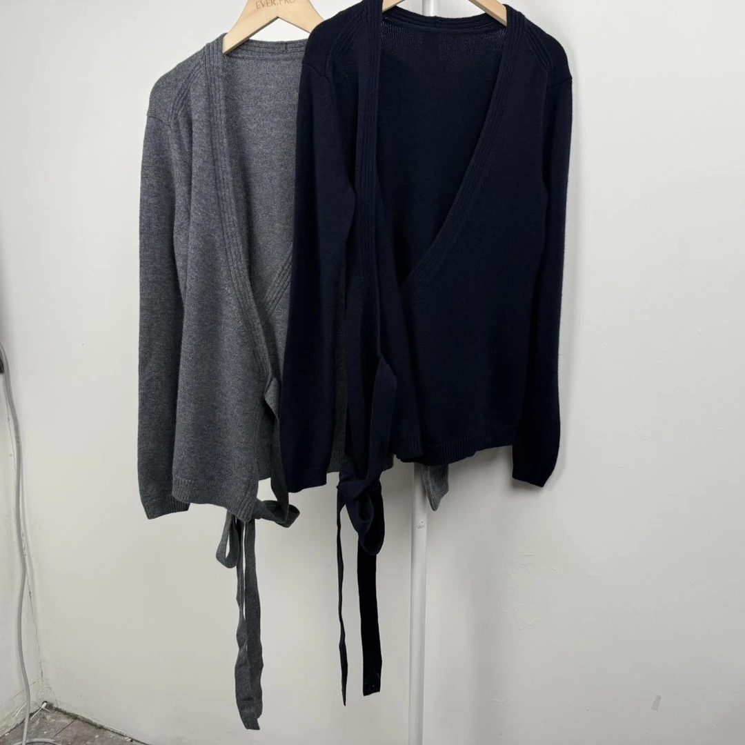 5065休闲毛衣时尚百搭上衣简约纯色舒适针织秋季女士潮流秋冬气质