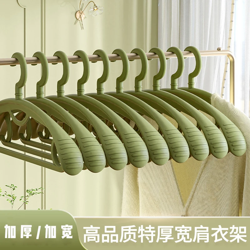 朴永高品质无痕衣架特厚加宽衣架挂衣防滑衣架防肩角凉晾衣架衣柜