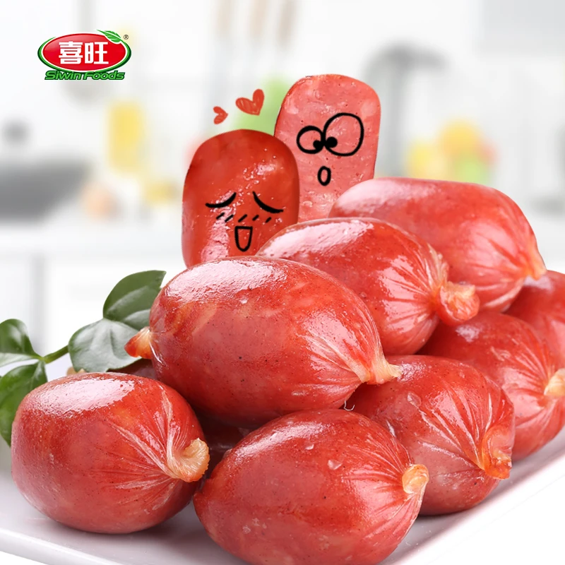 【宠粉福利】喜旺玫瑰肉枣130g*2即食肉枣香肠肉肠野餐小吃食品早餐