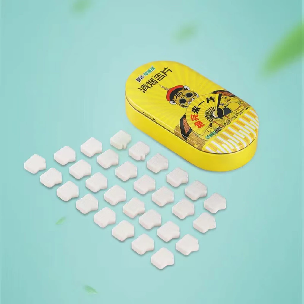 清烟口含片摩音草珊瑚清烟含片甘草薄荷糖