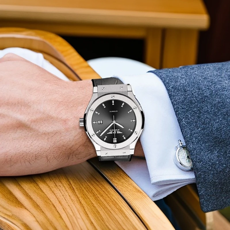 【黎莎专属】正品新款手表男士运动自动机械腕表-【6509】