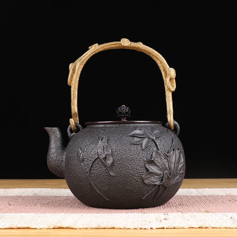 十里荷花1200毫升纯手工壶烧水泡茶煮茶壶