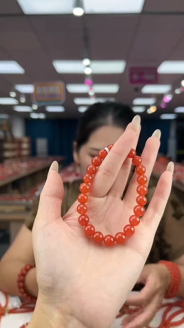【闪购商品】南红玛瑙手串未镶嵌多样发其一/8