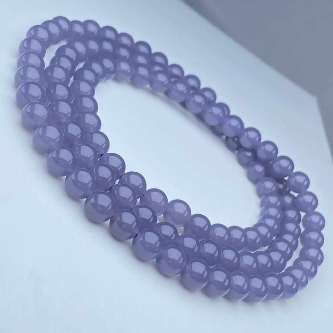 439号精品烟紫108颗8mm手链多样性发一件