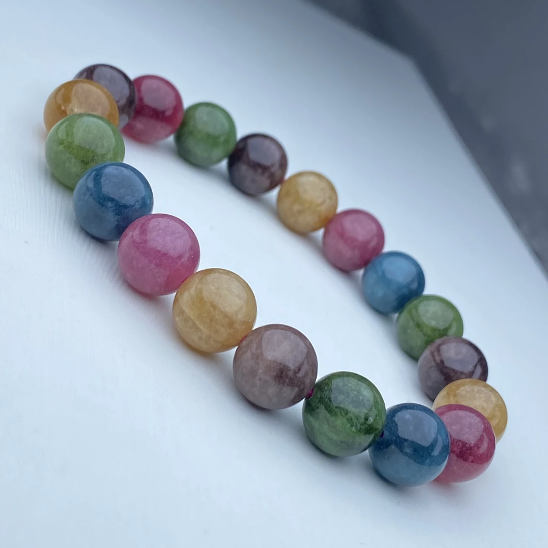 329号精品老矿糖果碧手串10mm多样性发一件