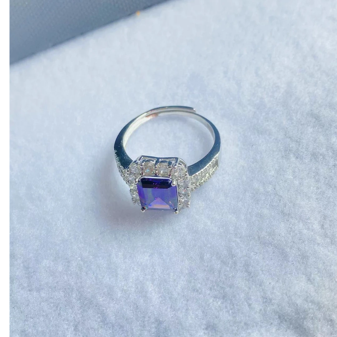 H1-708天然紫水晶戒指