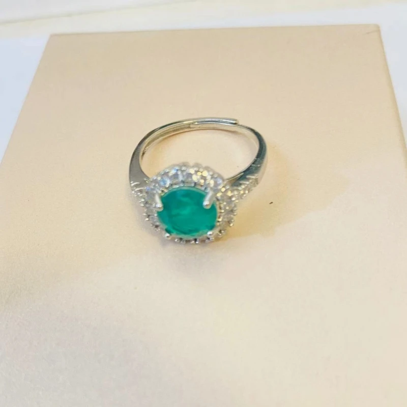 H-193祖母绿戒指活口