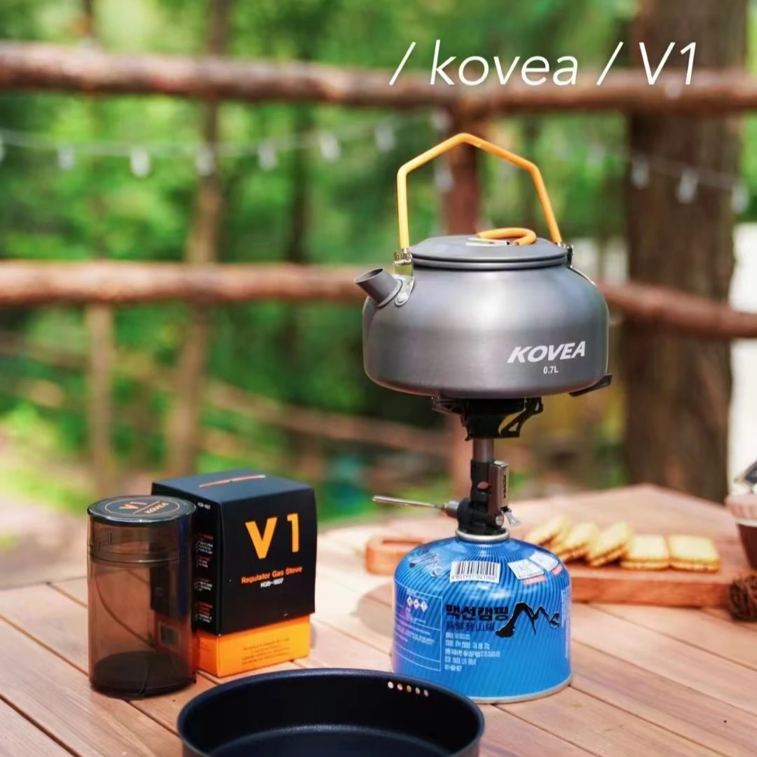 KoveaV1炉头便携式折叠炉头登山防风炉户外野餐便携炉头1607