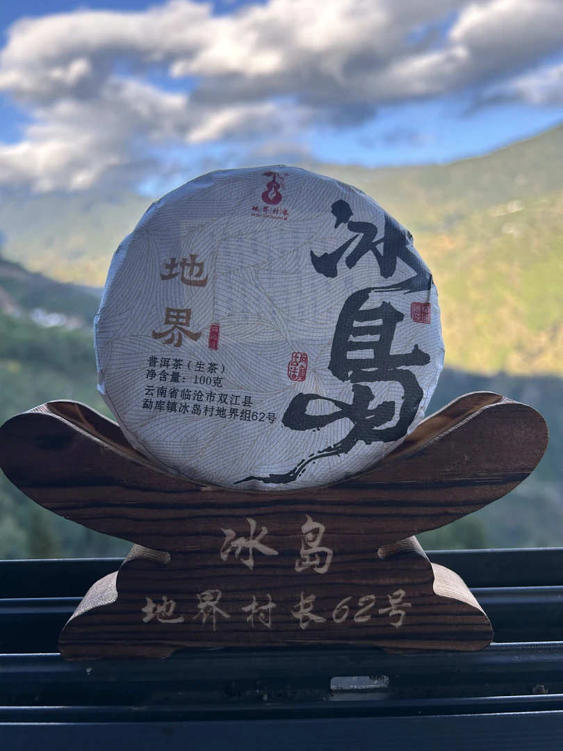 【冰岛地界村长62号】2023年金秋大树【100克】普洱生茶
