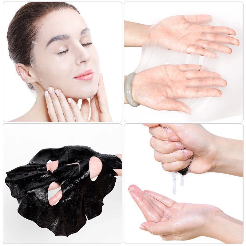 贝玲美蜗牛精华净颜润肌黑面膜