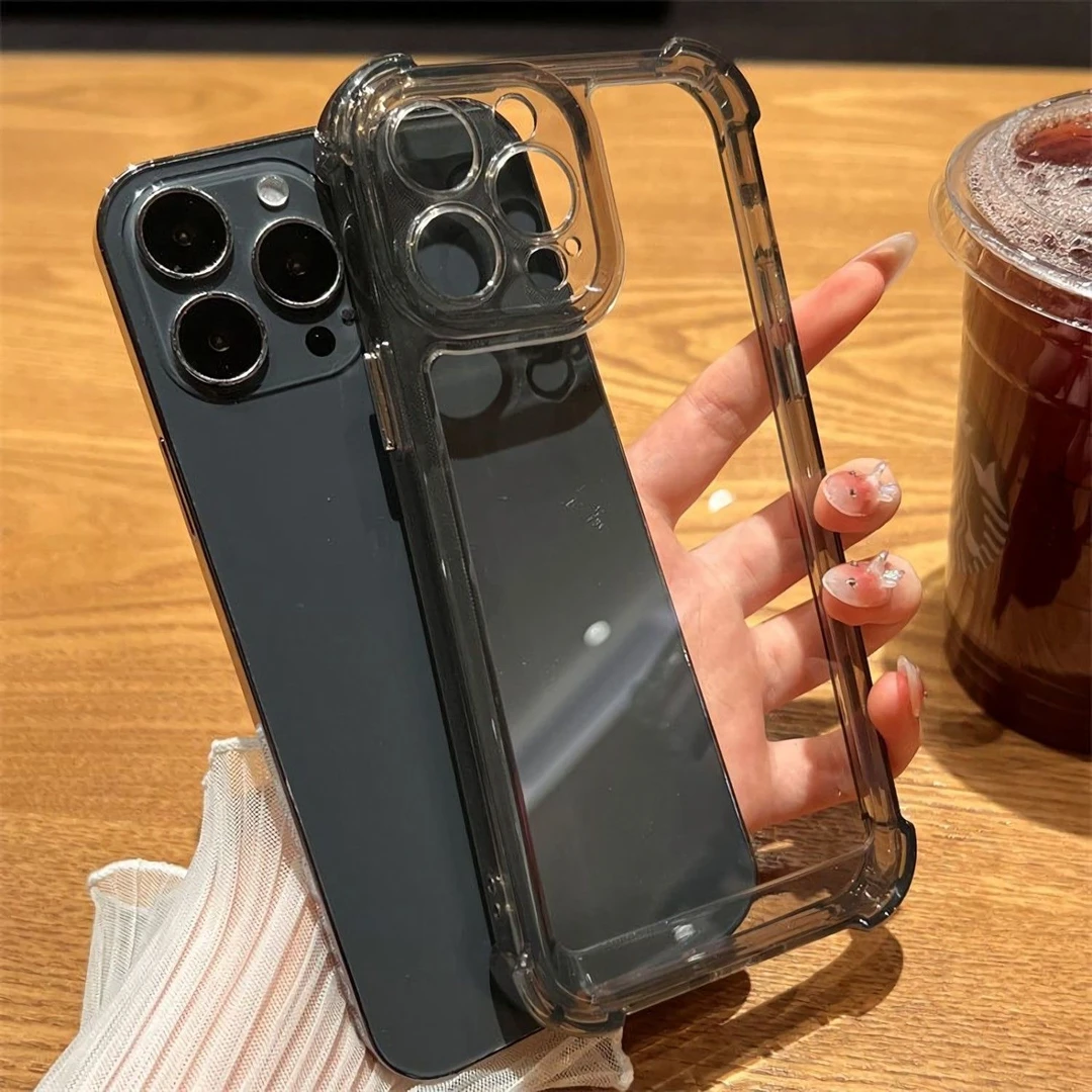 【发黄包换】防摔苹果14手机壳iPhone13promax透明壳12  透明保护壳