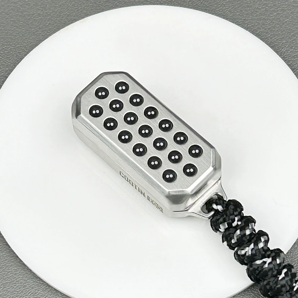 潮廷【蟾蜍-甩牌】半无限位磁力推牌啪啪币创意成人解压金属潮玩