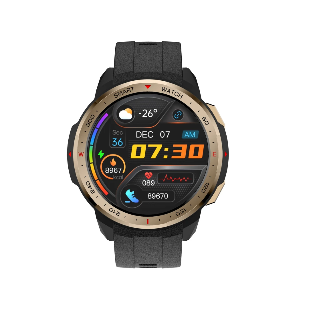 新款MT12智能手表电子指南针8G音乐内存一键录音蓝牙通话运动手表
